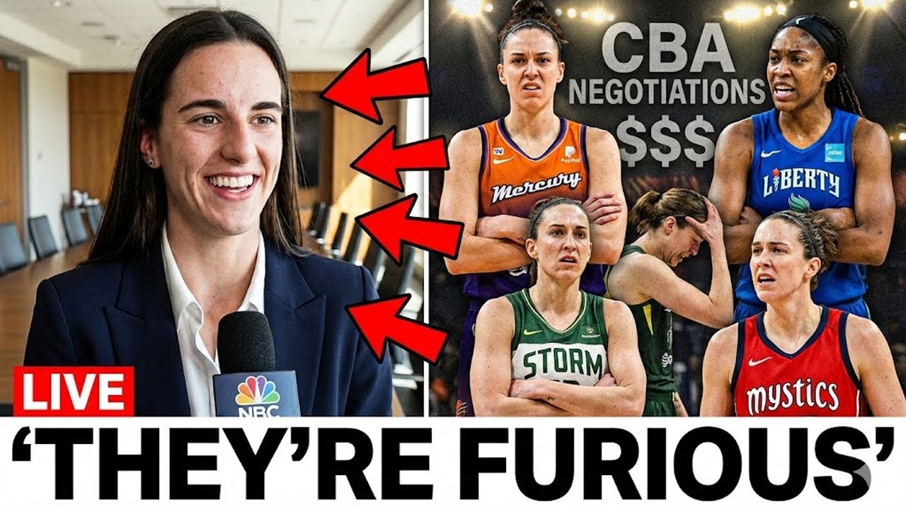 WNBA Players EXPLODE After Caitlin Clark's NBC Announcement