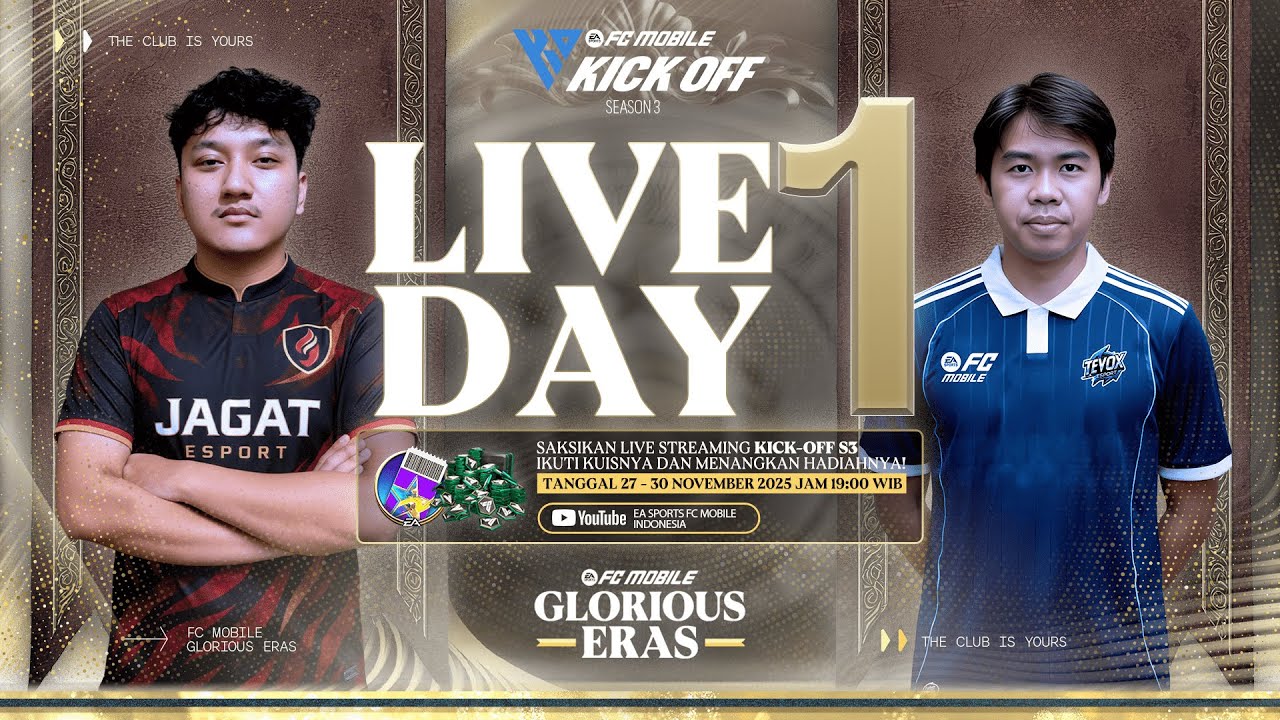 🔴 [LIVE] FC Mobile Kick Off S3 &ndash; FCM Player Day 1 | HOME STAGE