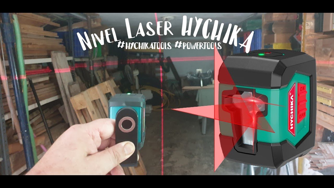 NIVEL LÁSER HYCHIKA 15m #hychika #powertools