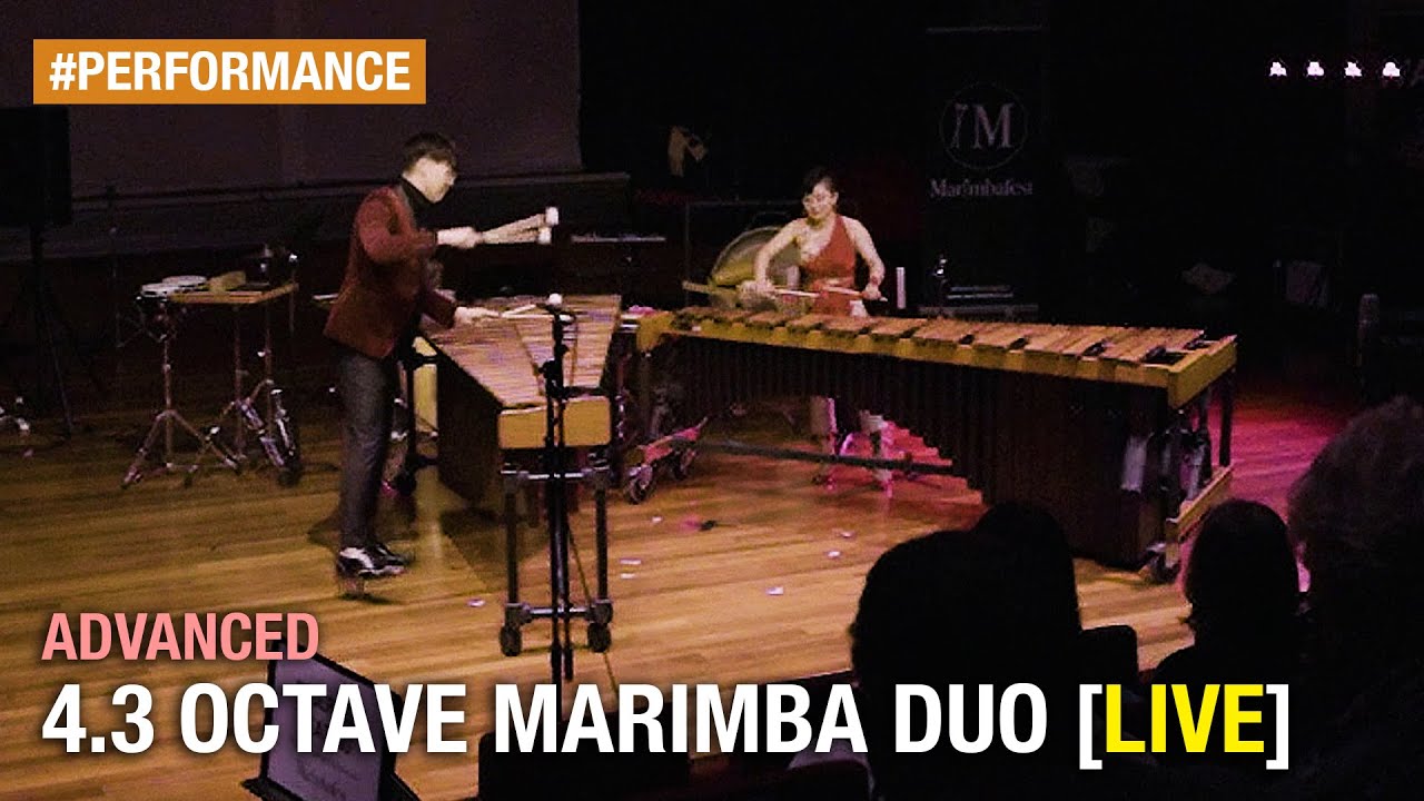Osaka Groove, by Adam Tan (for marimba duo, 4.3 octave)