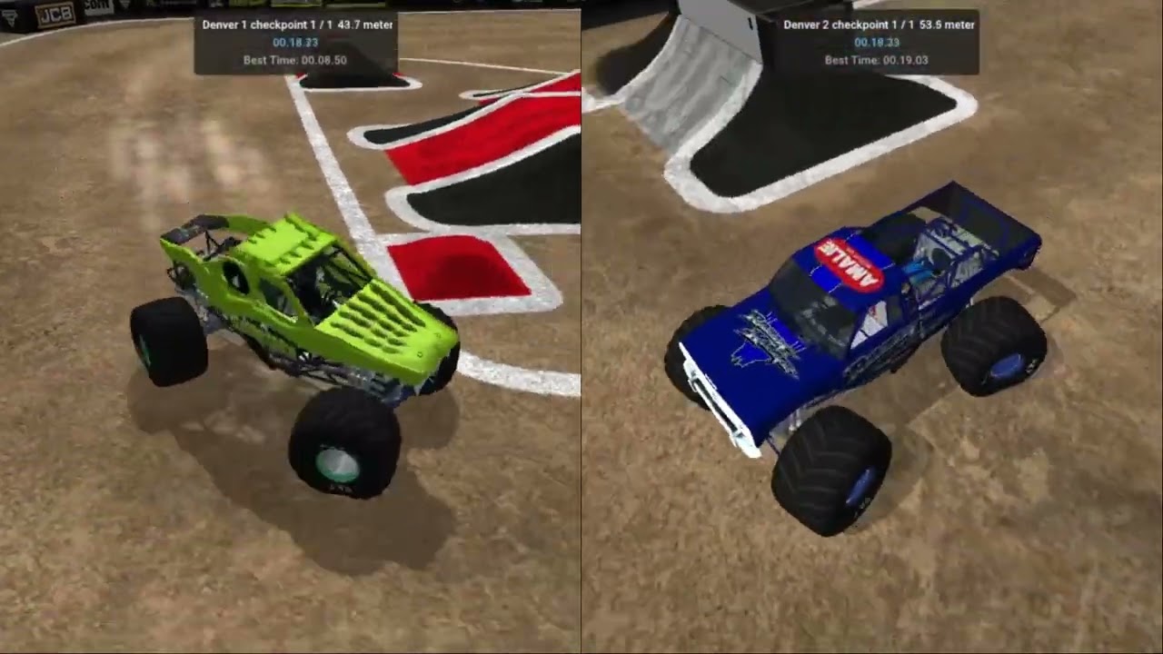Rigs Of Rods Monster Jam Denver, CO 2026 (FULL SHOW) [Racing, Skills, Freestyle]