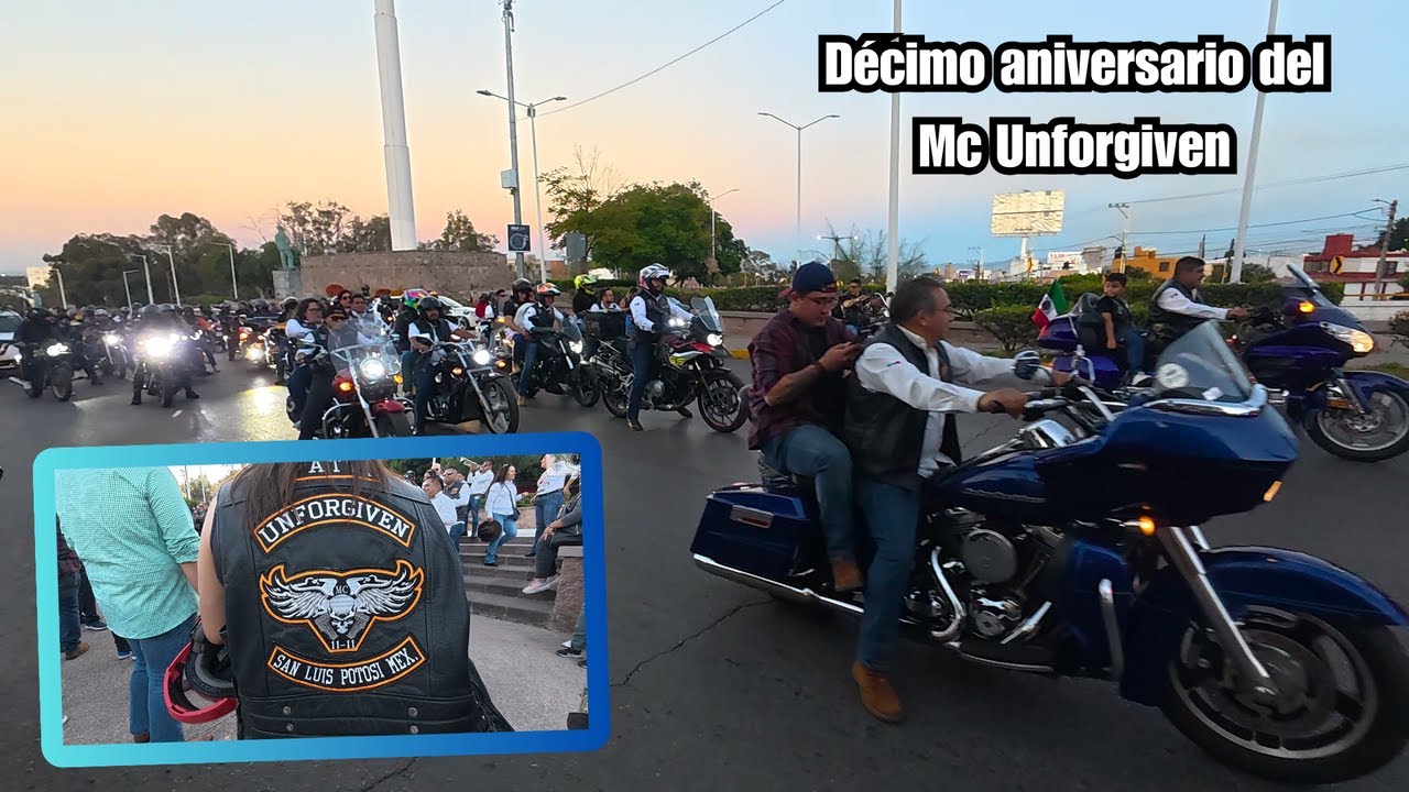 Decimo aniversario biker Mc Unforgiven - San Luis Potosi