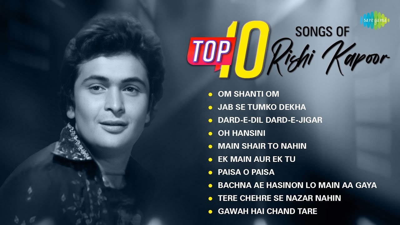 Top 10 Songs of Rishi Kapoor | Meri Umar Ke Naujawano |Bachna Ae Hasinon Lo Main Aa Gaya |Oh Hansini