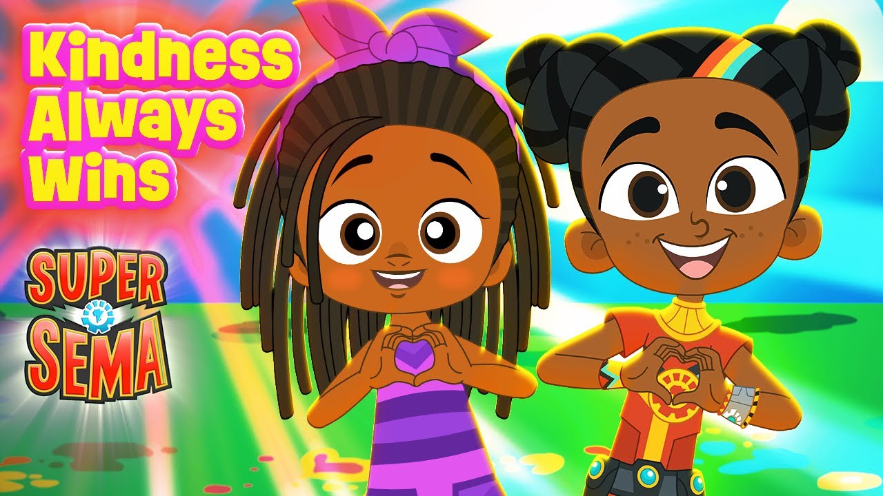 Kindness Always Wins ❤️ Super Sema - Cartoons for Kids