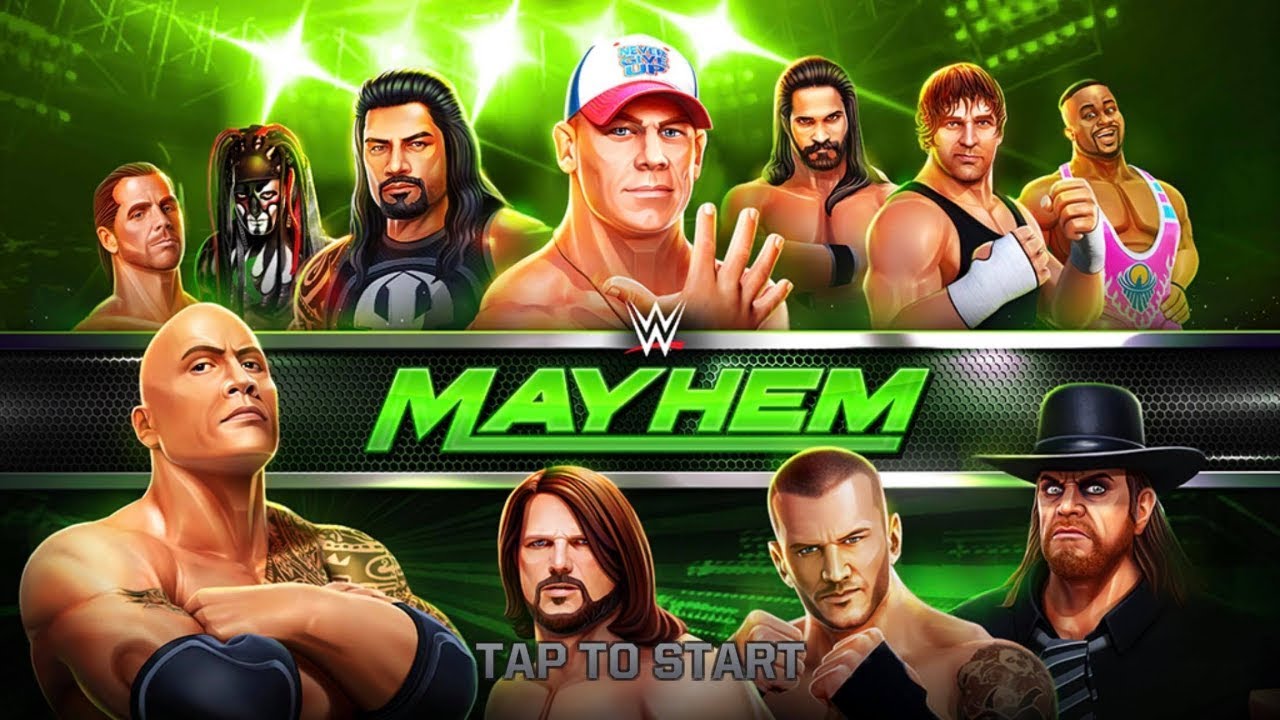 WWE Mayhem Part 1 - Let's Get Ready To Rumble With Early Access to NEW WWE Mobile Brawler!