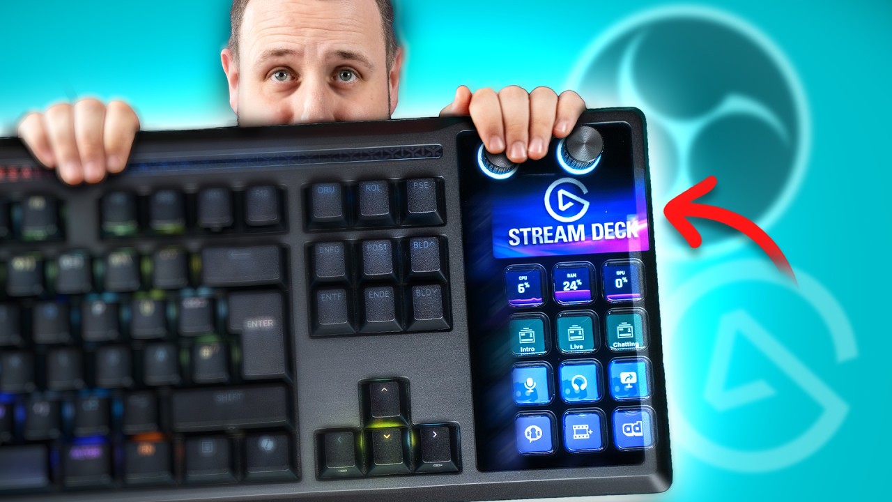 Stream Deck + Gaming Tastatur! Lohnt sich das? (Corsair Galleon 100 SD)