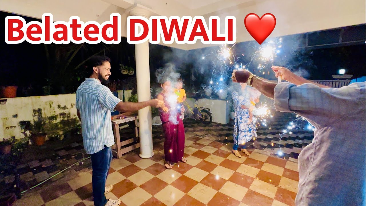 Happy DIWALI ❤️🔥 | Their first DIWALI 🪔