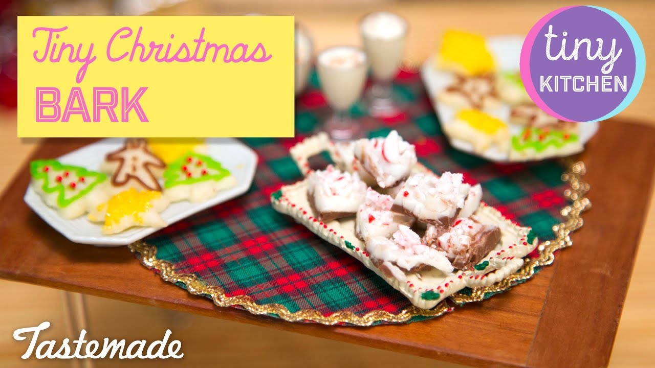 Tiny Christmas Bark I Tiny Kitchen