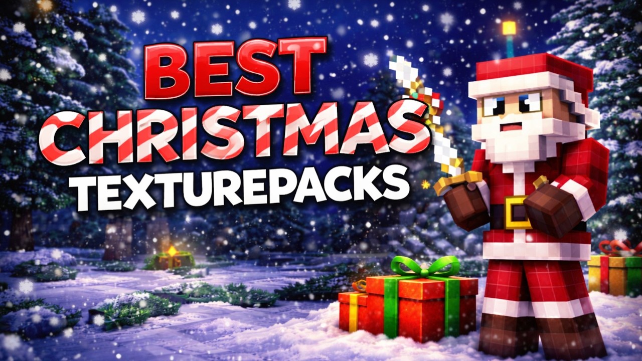 ❄️ BEST CHRISTMAS 🎅 TEXTURE PACKS 1.20+ | CPVP | PVP | FPS BOOST