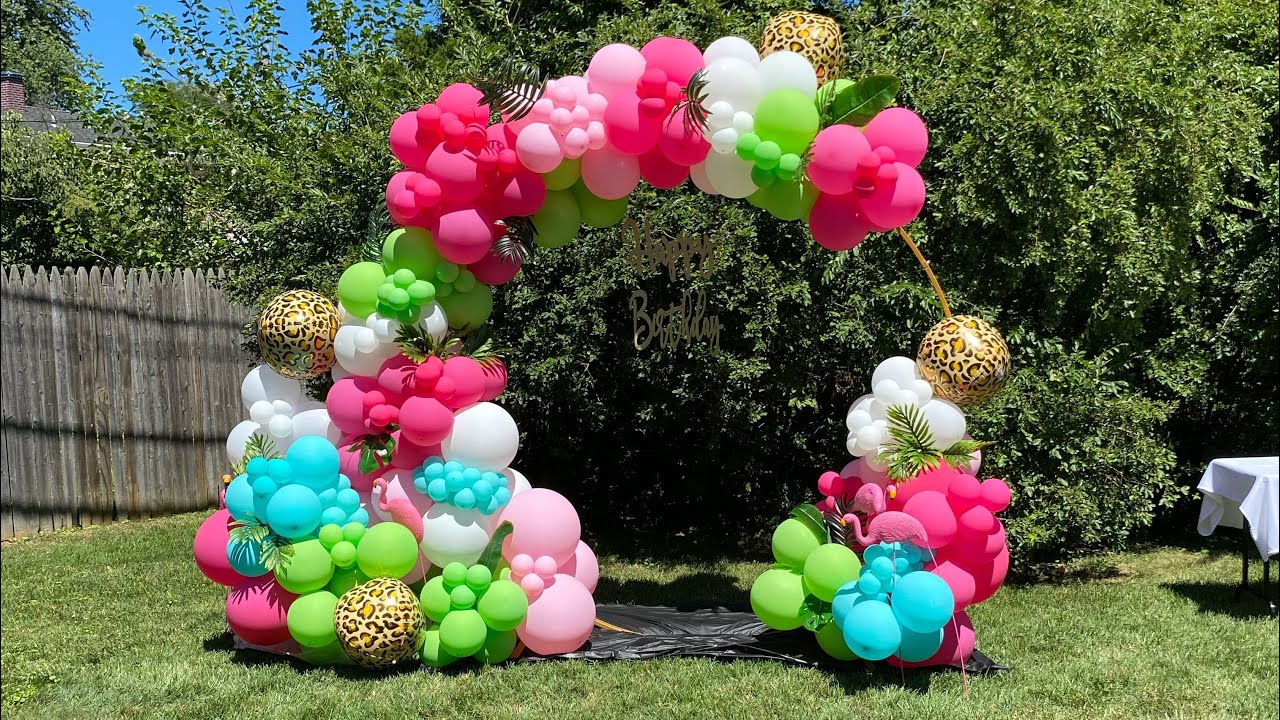How to Create a balloon arch for an outdoor event! The DO’s & DONTS