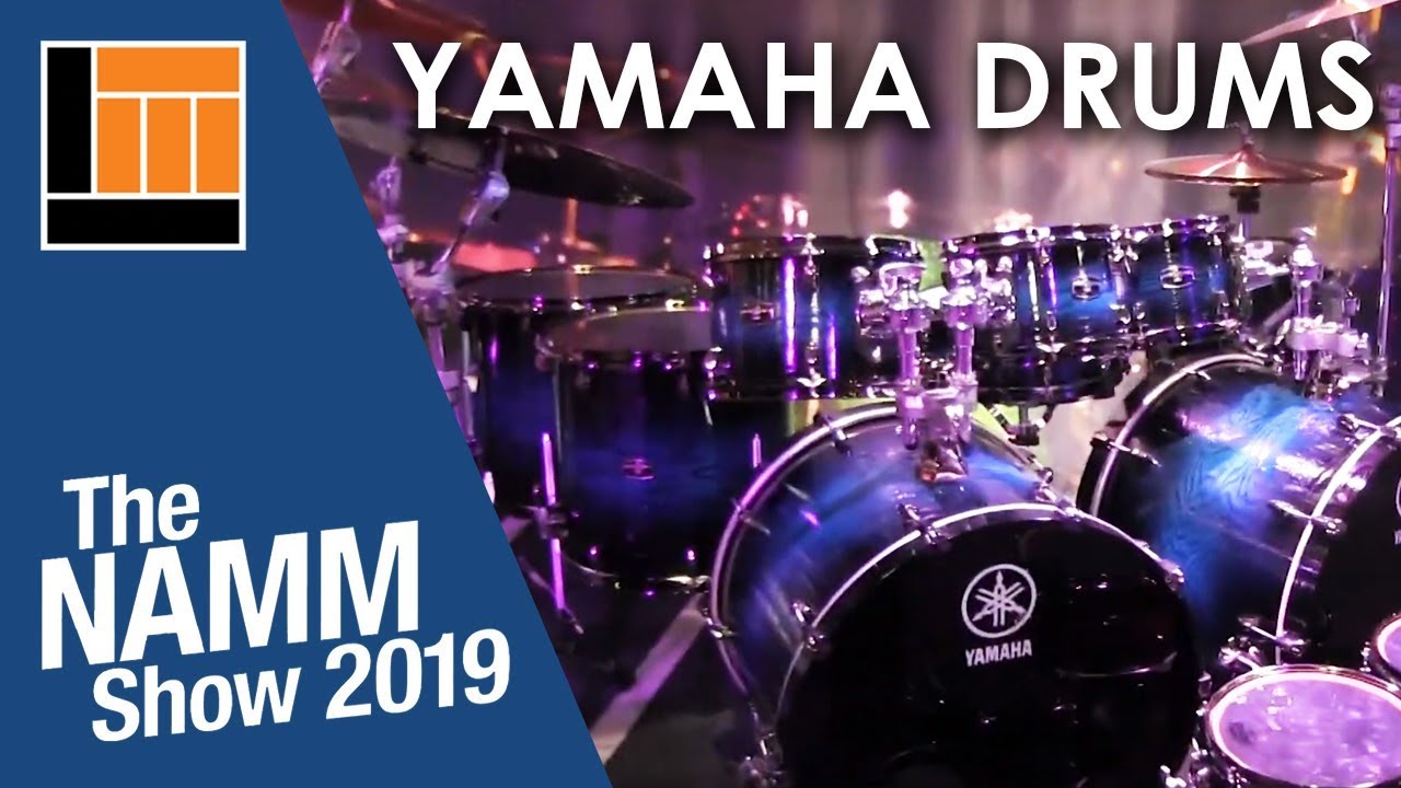 L&M @ NAMM 2019: Yamaha Drums