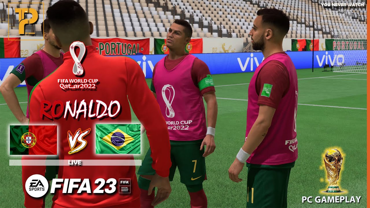 FIFA 23 - Portugal  vs. Brazil - World Cup 2022 Final Match | PS4™ PRO [4K60]