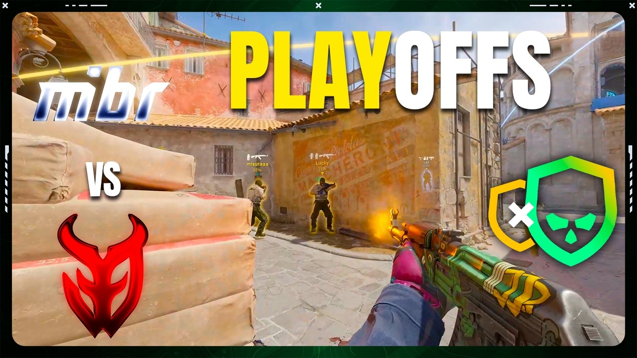 QUARTER-FINALS! MIBR vs 3DMAX - HIGHLIGHTS - PGL Bucharest 2026 | CS2