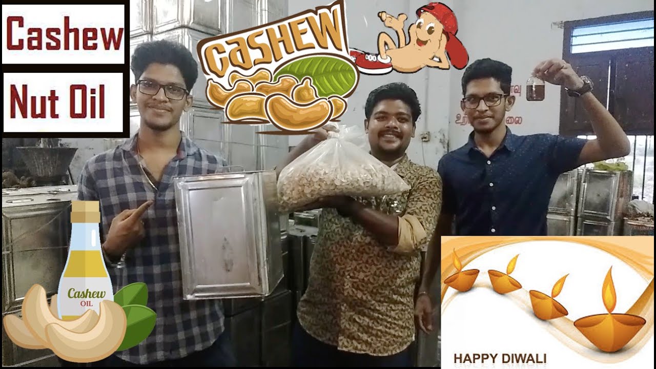 Cashew Oil Extraction Manufacturing Process At Virudhunagar || Used For Industrial purpose ||