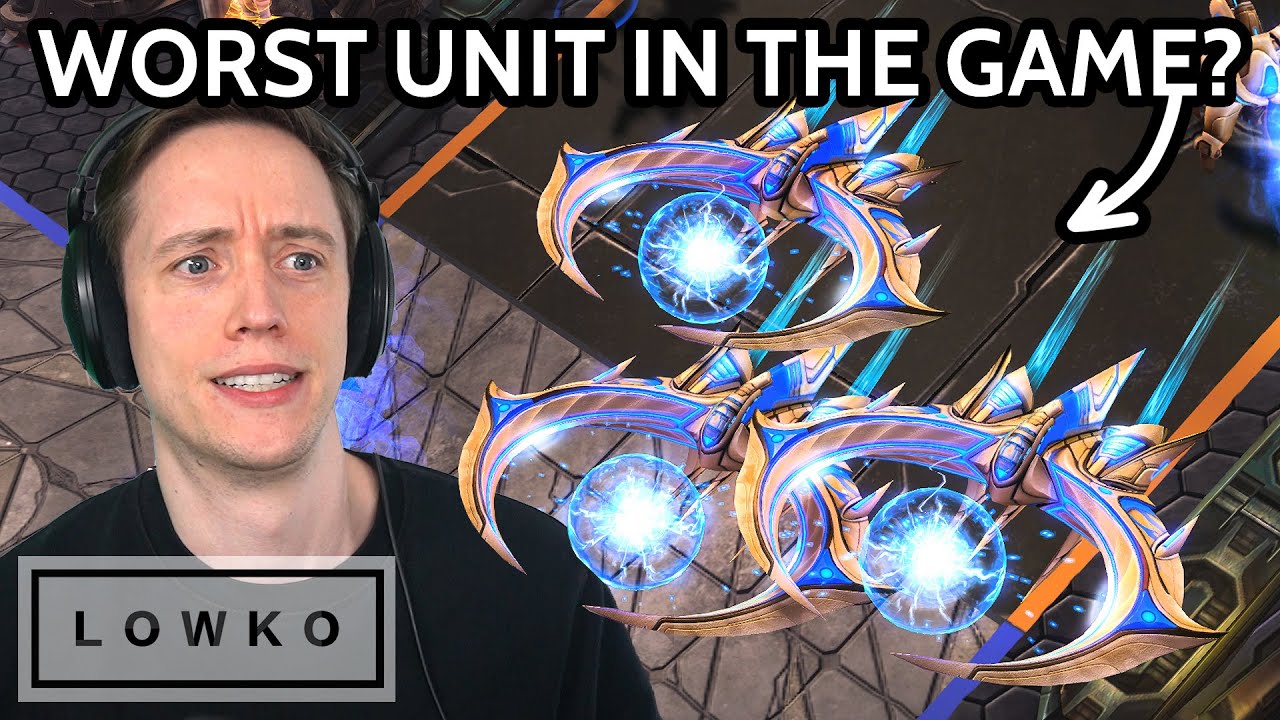 This Protoss Unit SUCKS... Or Does It? (StarCraft 2)