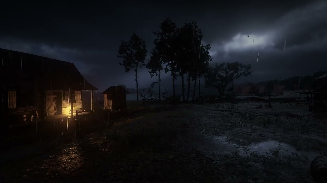 Deep Sleep All Night 🌧️ Calm Rain and Slow Piano Music