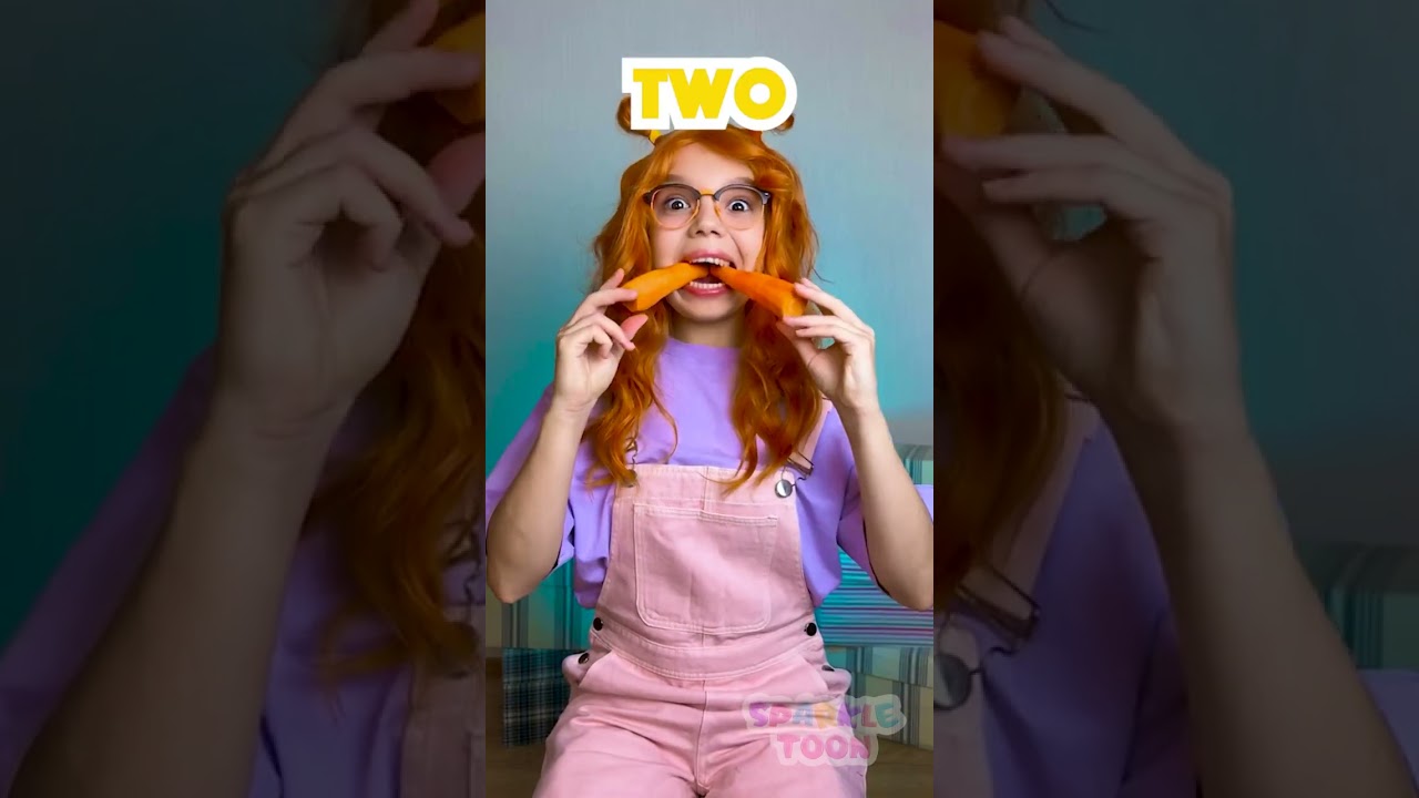 🥕 Let&rsquo;s Count the Carrots Together! 😄 Fun Number Time! #Learning #Kids #Shorts