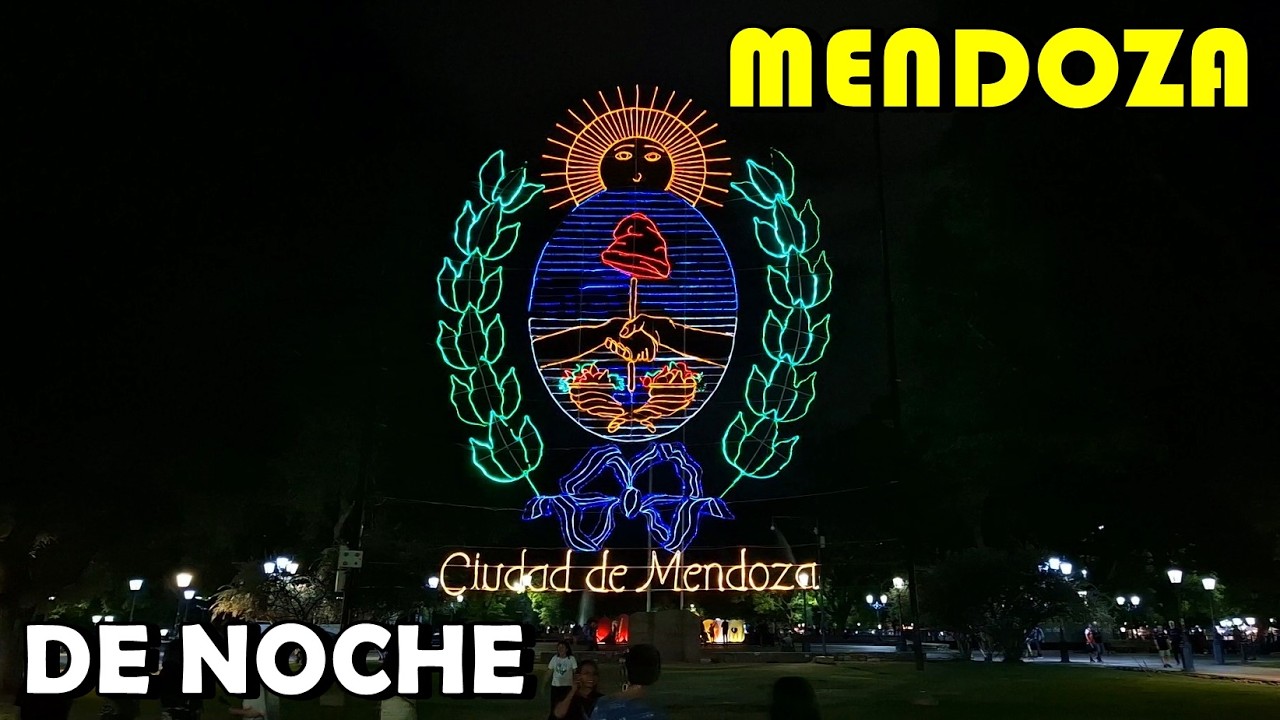 UNA NOCHE POR MENDOZA | PLAZA INDEPENDENCIA | FERIA DE ARTESANOS | SHOW DE AGUAS DANZANTES