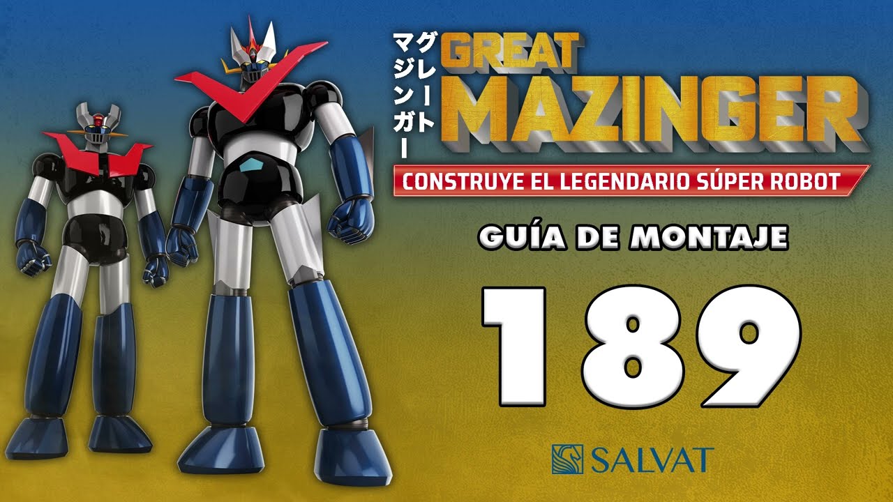 Mazinger Z. Paso a paso #189. Editorial Salvat