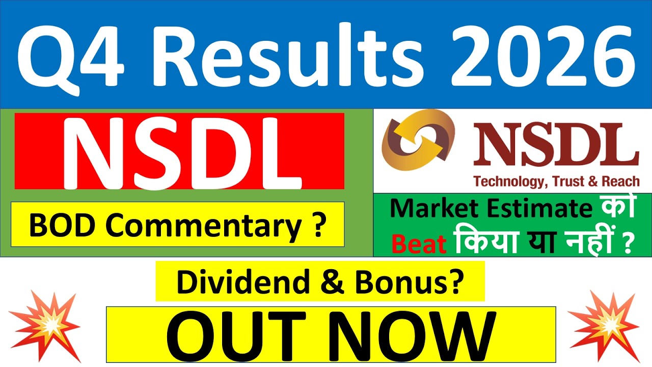 NSDL Q4 results 2026 | NSDL results today | NSDL Share News | NSDL Share latest news today