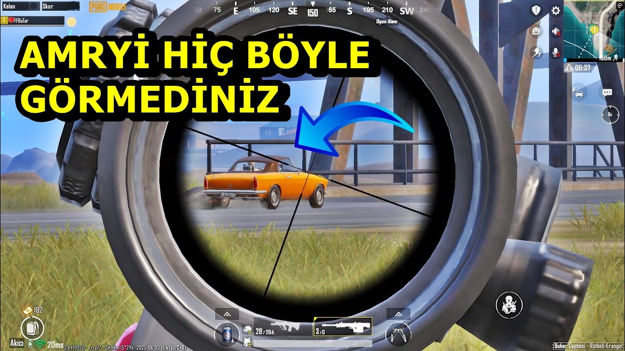 AMR'Yİ HİÇ BÖYLE GÖRMEDİNİZ ! BATUR GAME MUHTEŞEM MAÇ SOLO SQUAD PUBG MOBİLE