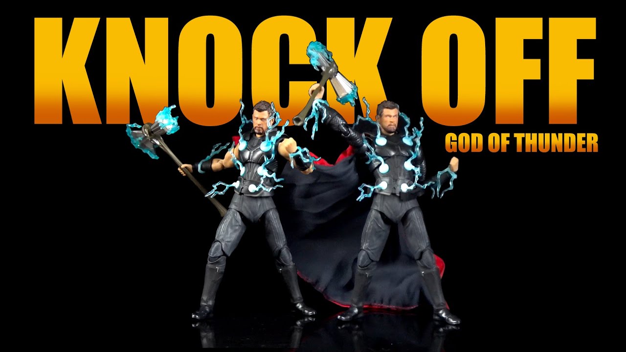 Ep675 MAFEX 104 Thor (Avengers Infinity War) KNOCK OFF REVIEW