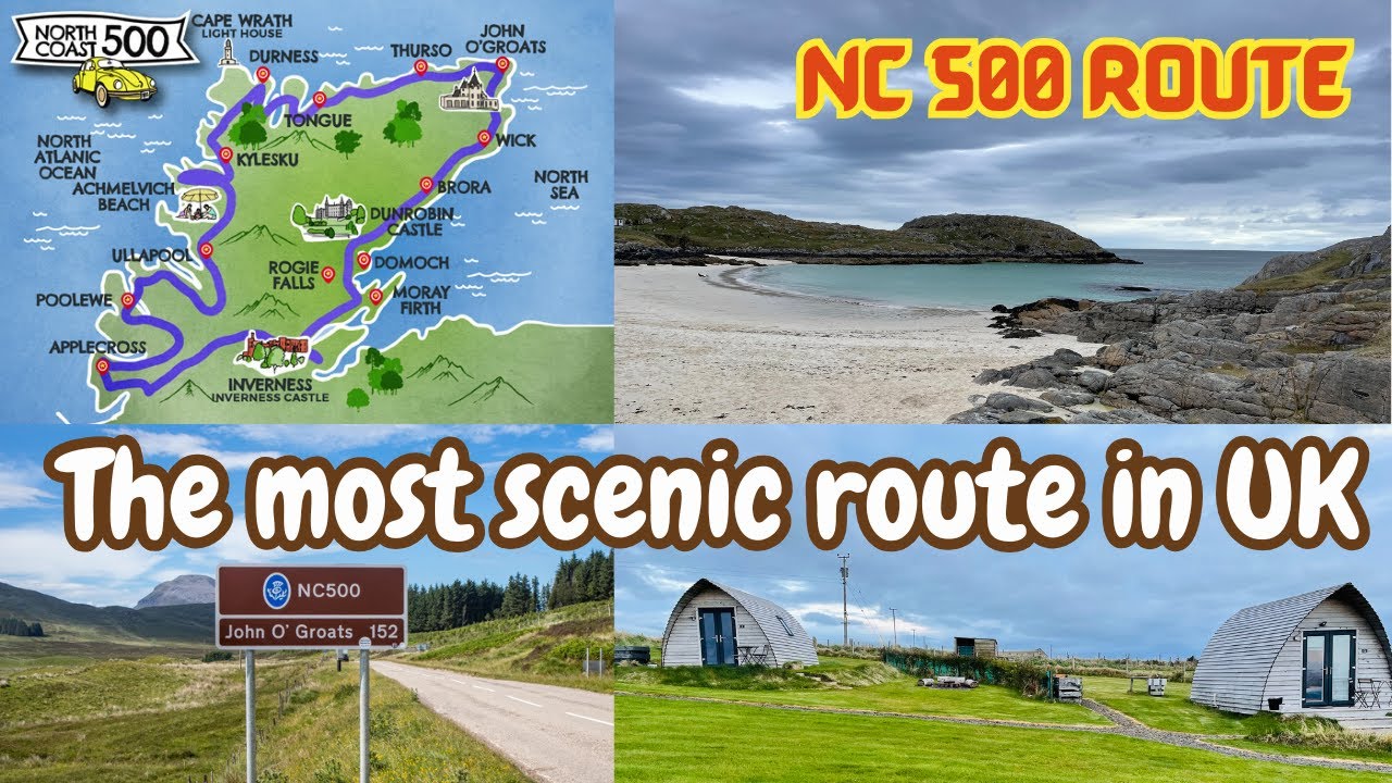UK වල තියෙන Best Scenic route - NC500 | Most Scenic road trip in the UK
