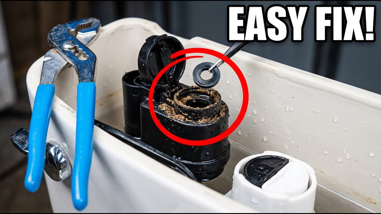 The BEST DIY Way To Fix A Running Toilet Everytime