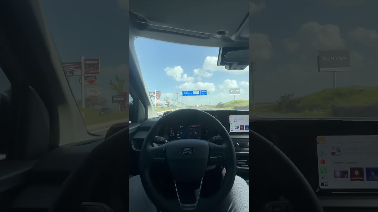 Yeni Ford Courier - Şerit Takip Asistanı Test Videosu #ford #courier #yeni #yenicourier