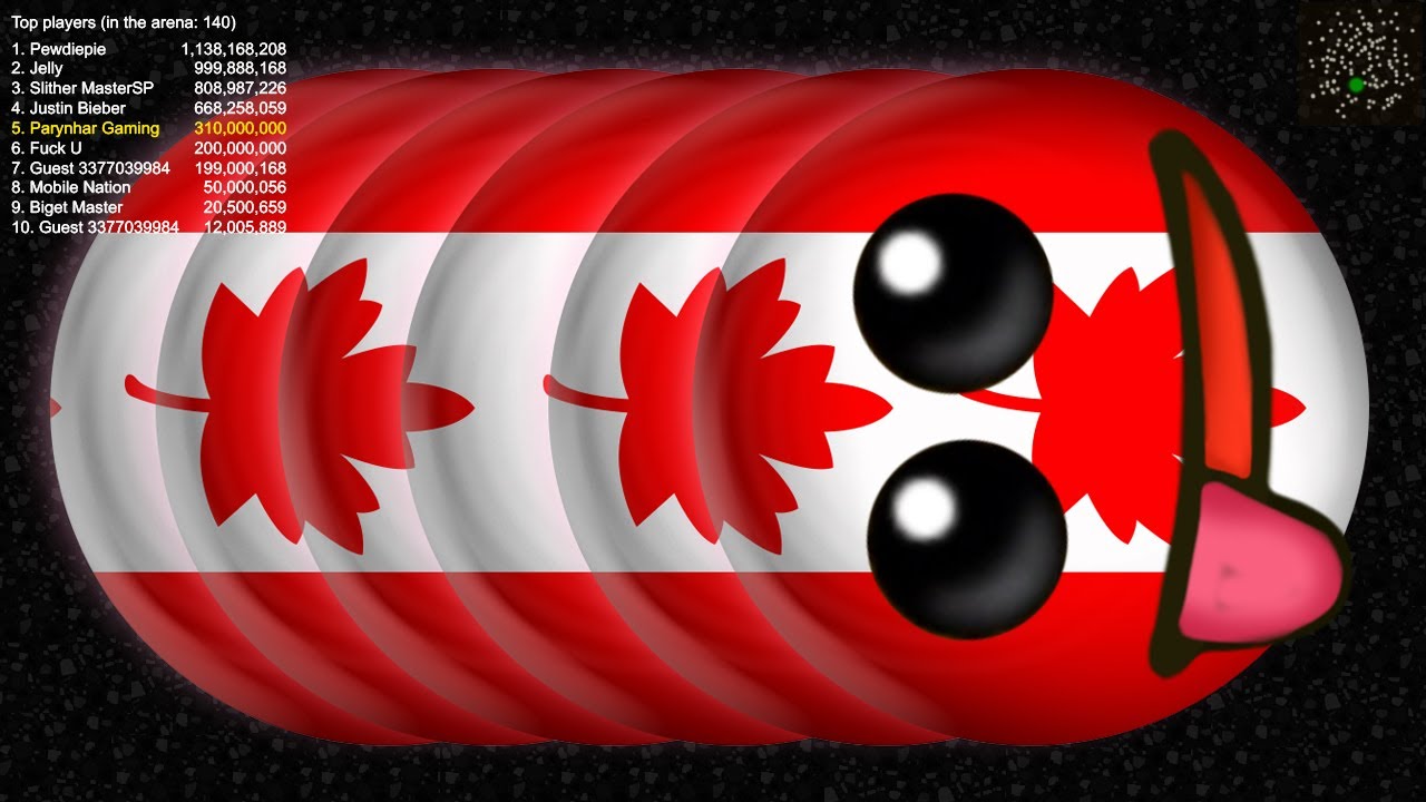 Worms Zone Huge Troll