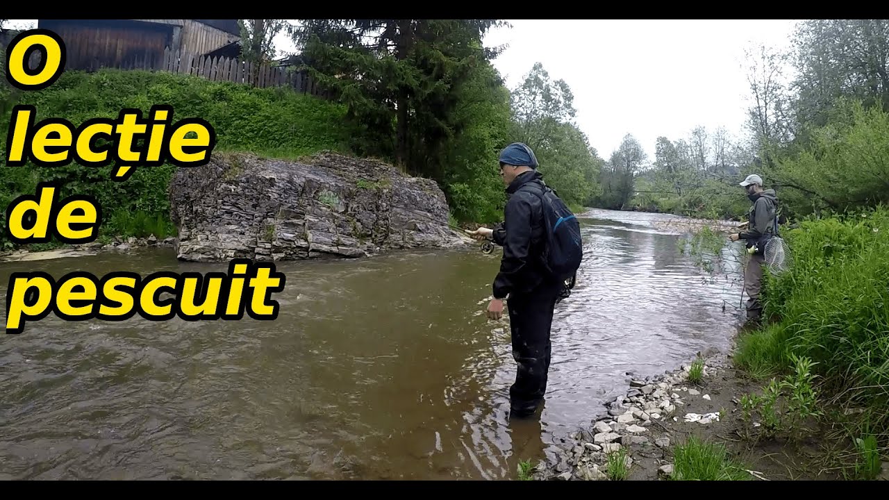 Am Primit o Lectie de Pescuit la Nimfa