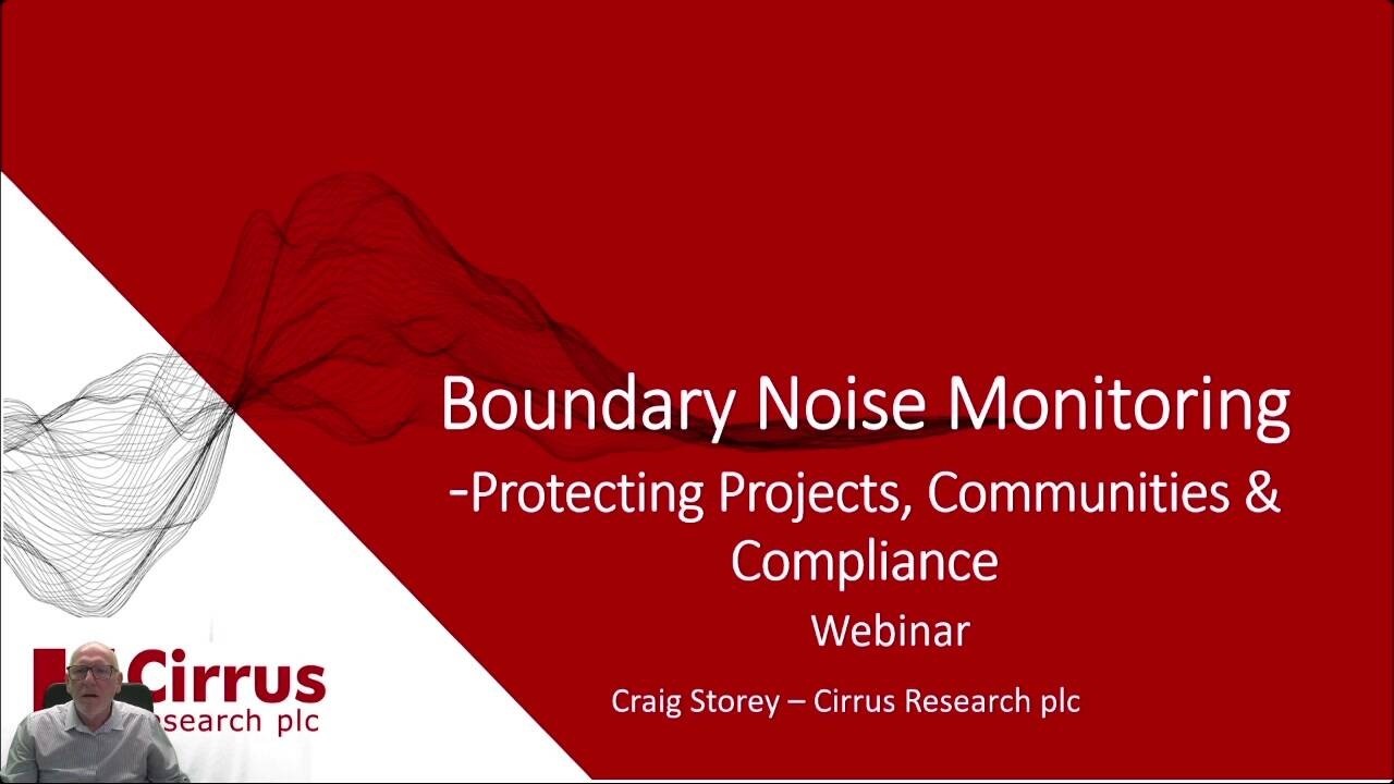 Boundary Noise Monitoring Protecting Projects, Communities & Compliance