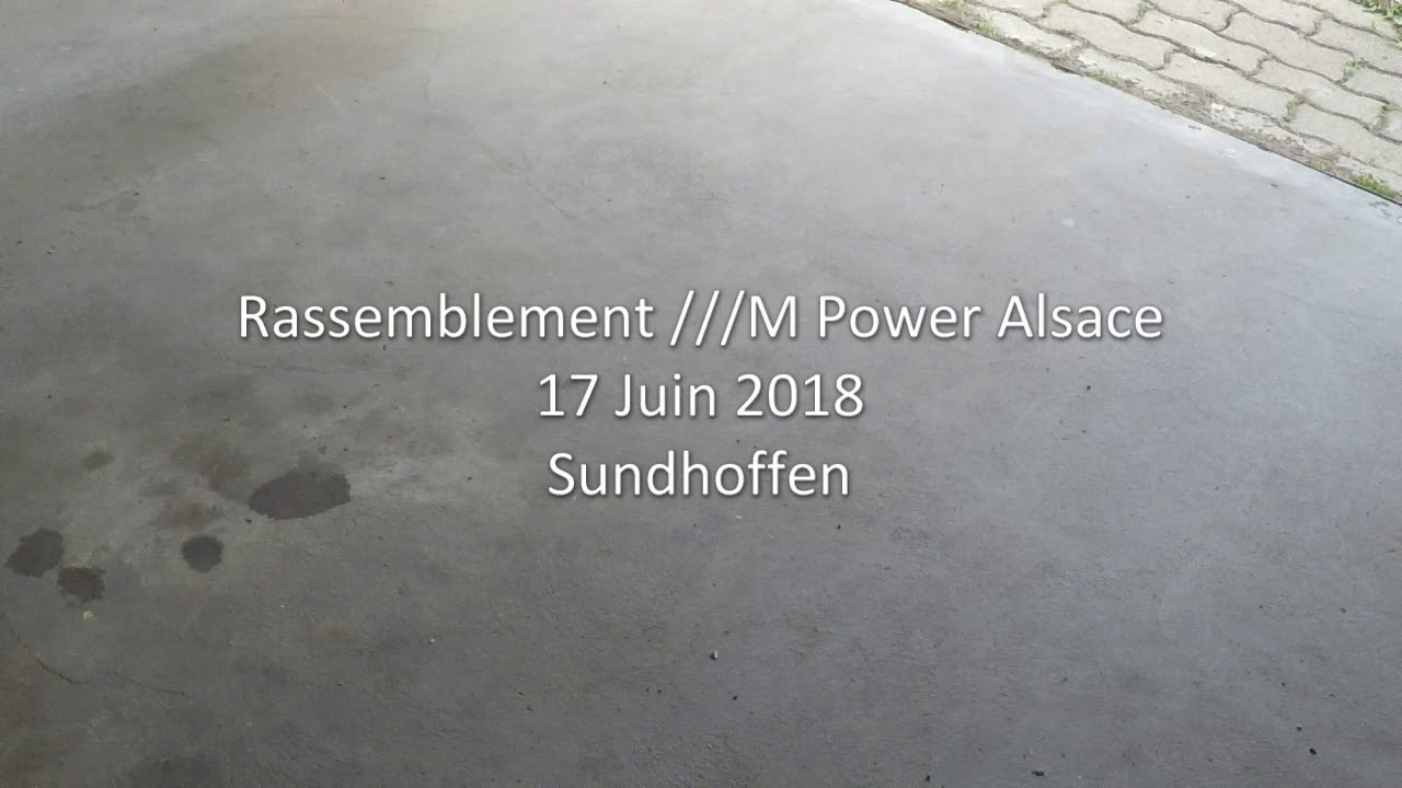 Rassemblement BMW ///M Power Alsace 17 Juin 2018