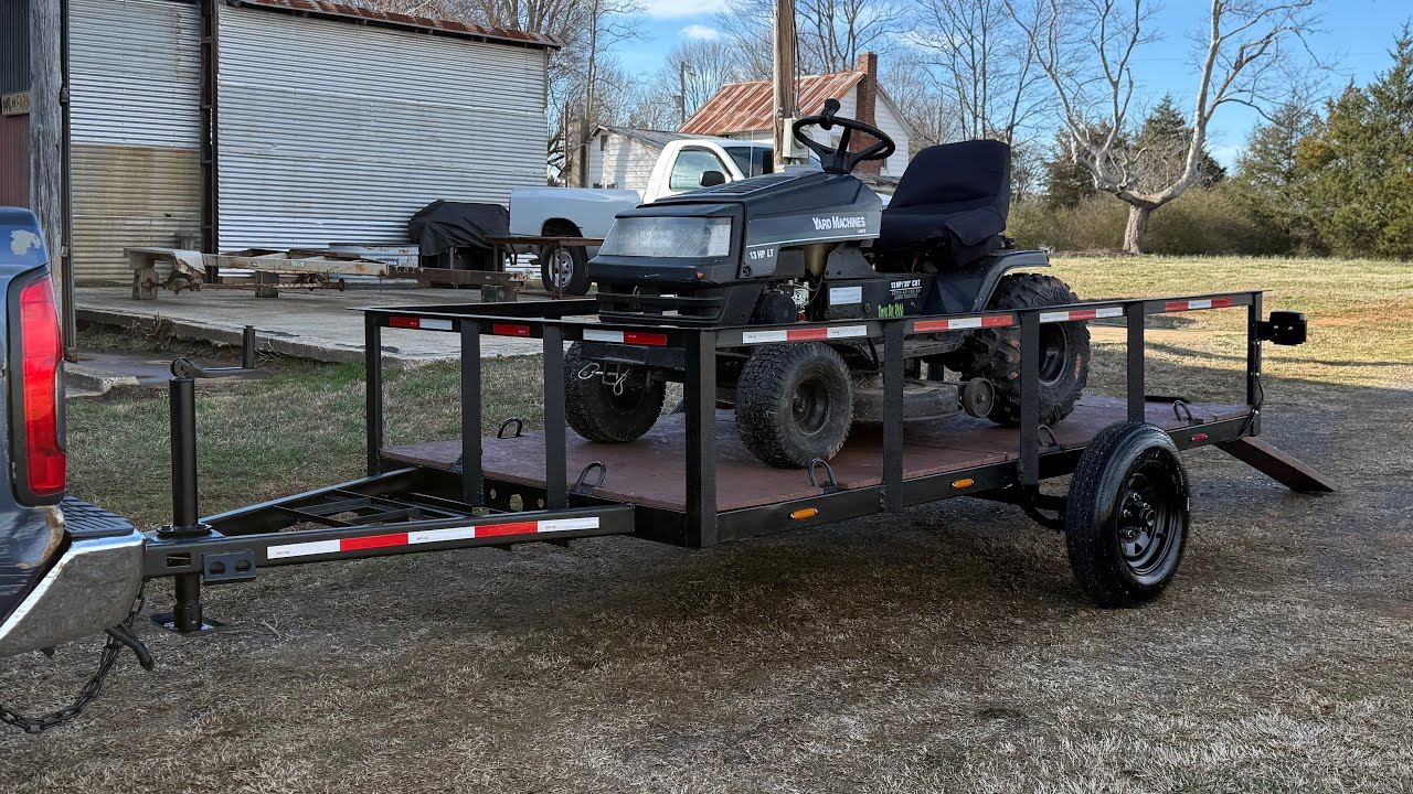 Camper to Utility Trailer Conversion