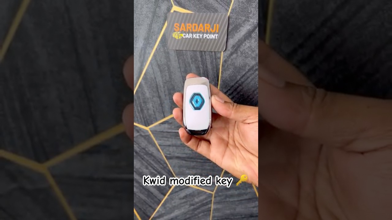 Renault Kwid modify Key ￼🔑 