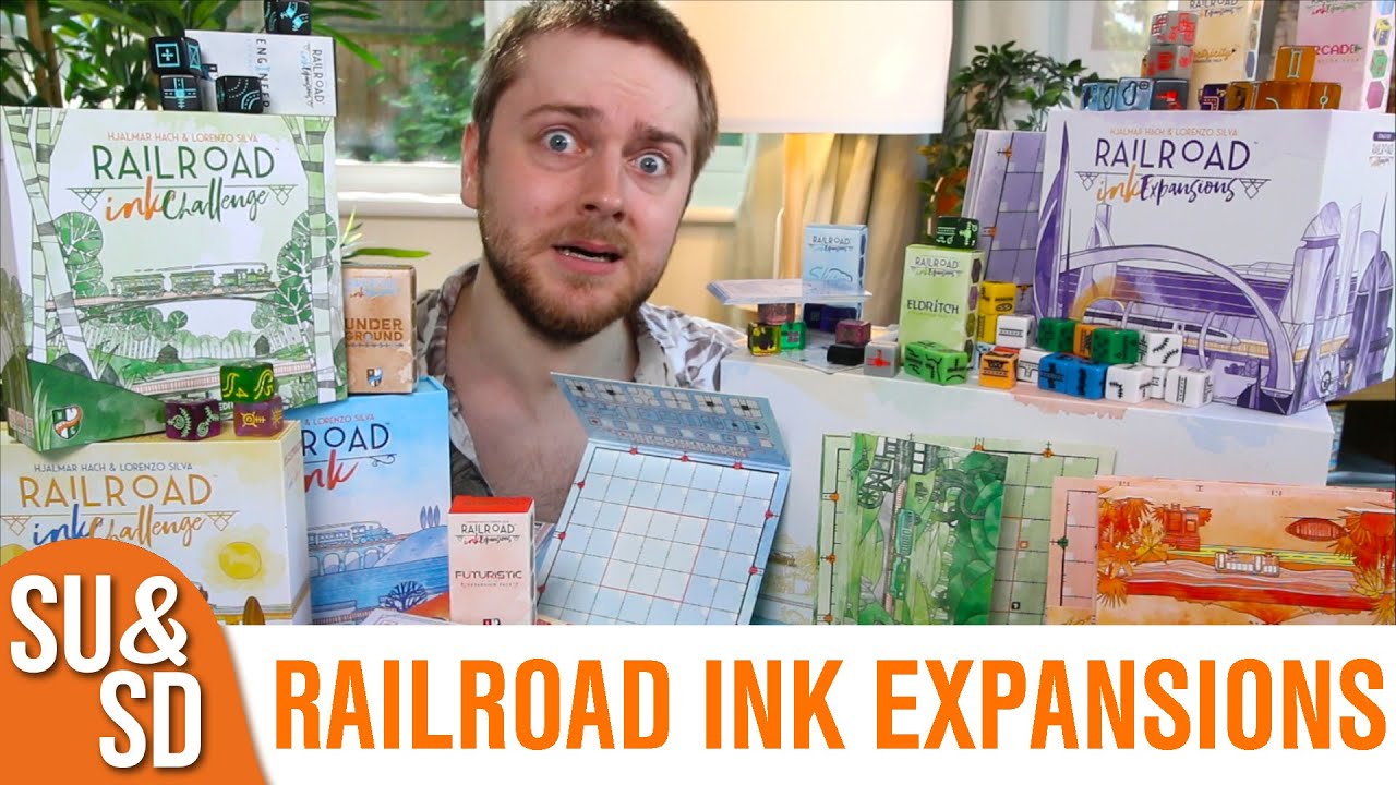 Reviewing ALL 28 Railroad Ink Expansions!