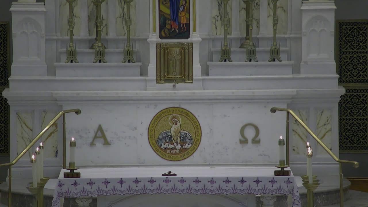 MISA DE VIGILIA SABADO 6:00 PM