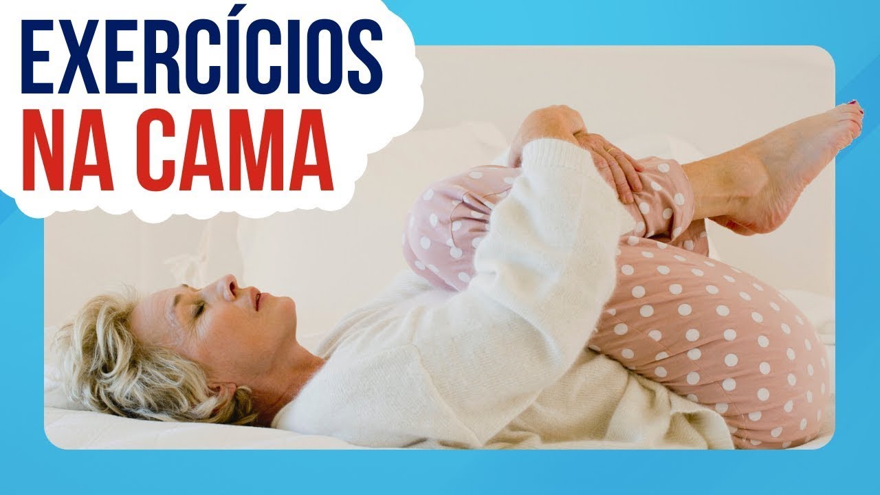 TREINO na CAMA Fácil para Iniciantes | Exercícios para IDOSOS