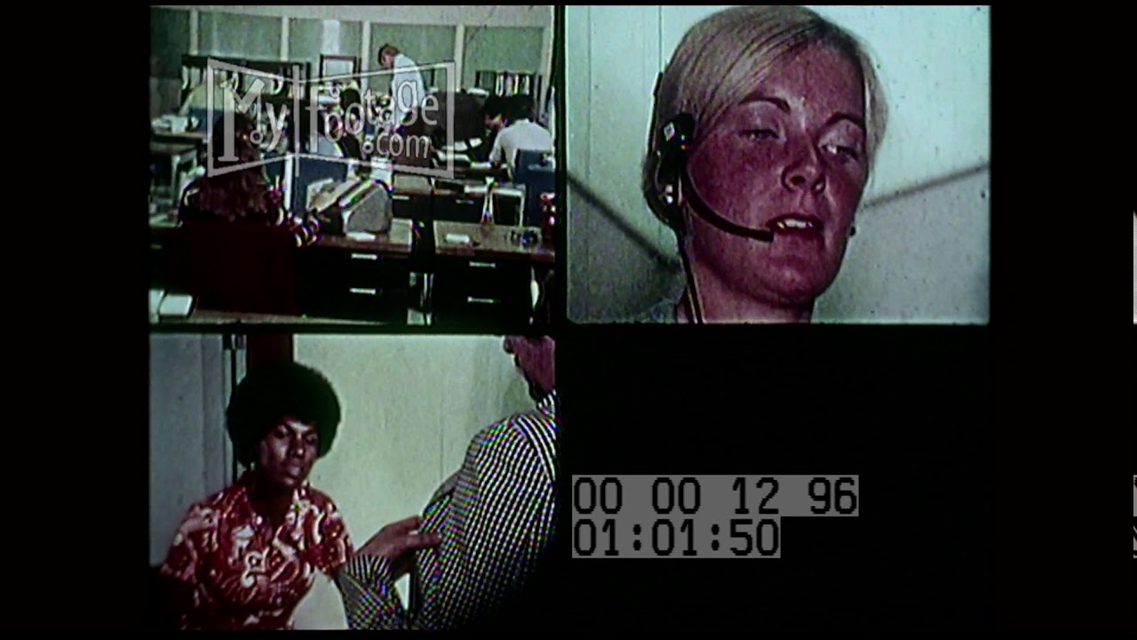 1970s Clerical Jobs Including Computer Operator