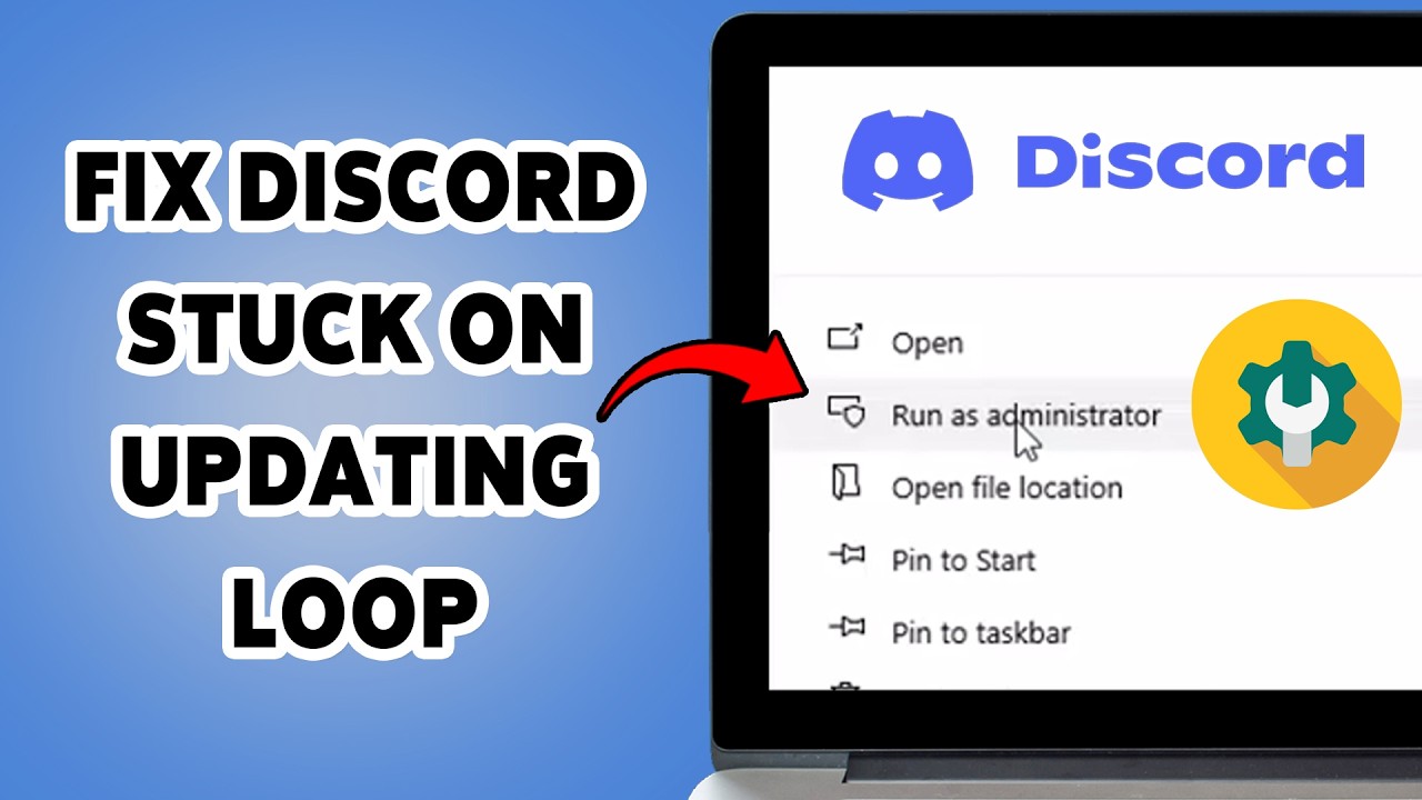 Как исправить проблему с зацикливанием обновления Discord | Решение проблемы обновления Discord в...