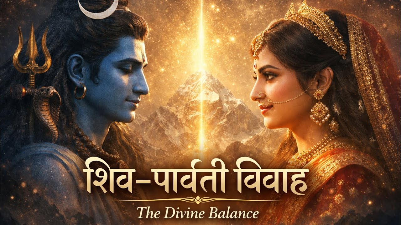 शिव–पार्वती विवाह | प्रेम, तपस्या और दिव्य संतुलन की अमर कथा || 