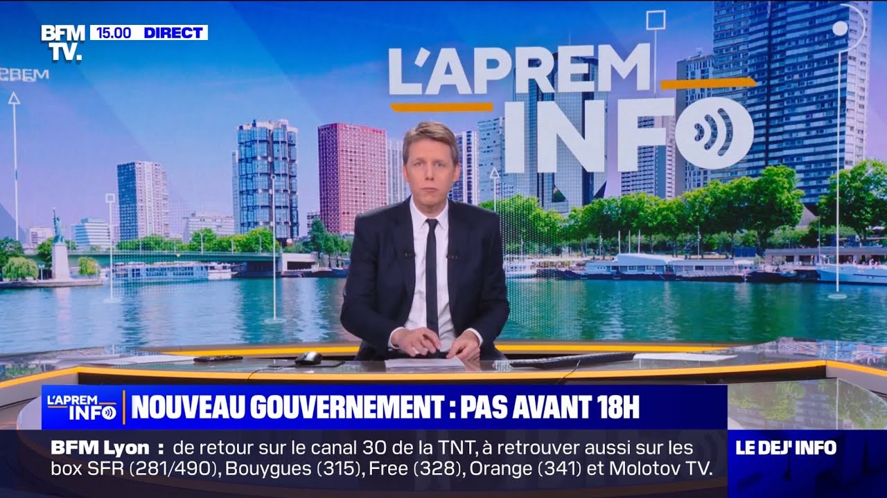 BFMTV | Début de l'Aprem Info de Damien Gourlet — 15h, lundi 23 décembre 2024 ❄️