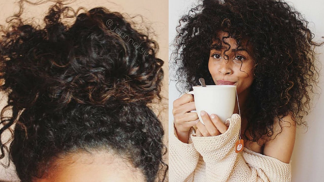 Afrolocken nachts vor Frizz & Knoten schützen