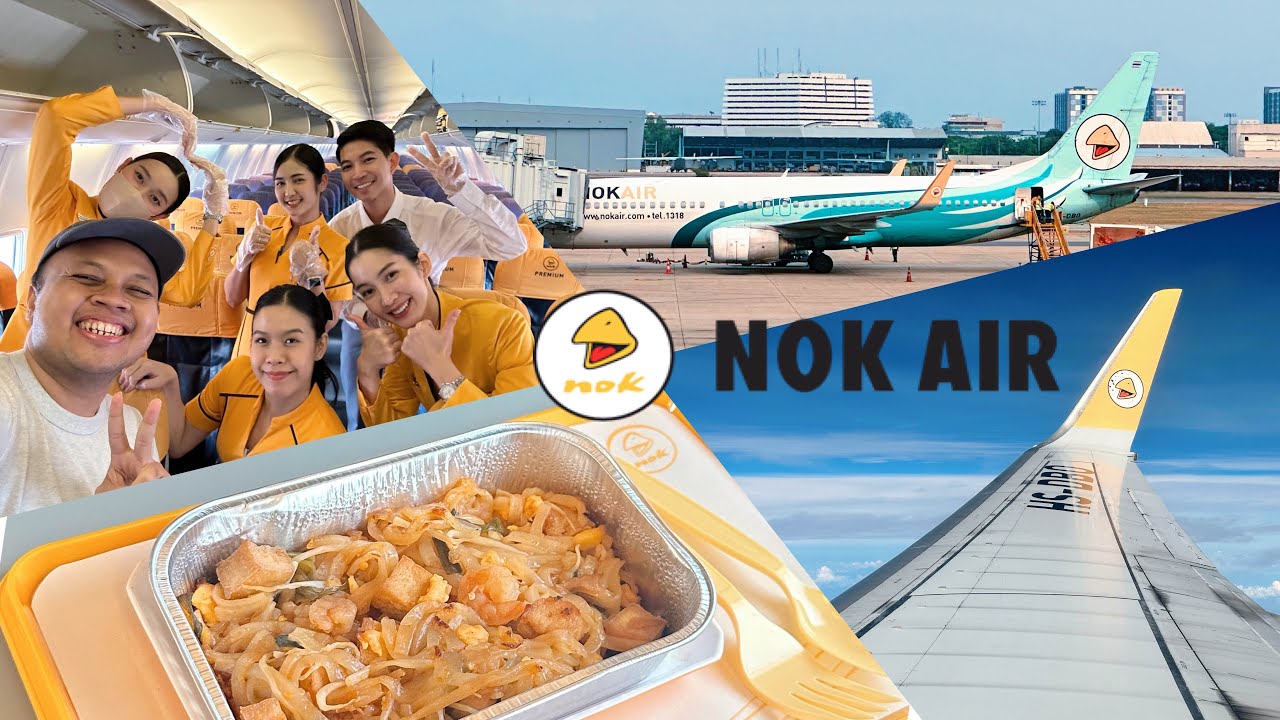 FUN! Nok Air Flight DD507 From Hat Yai to Bangkok Don Mueang