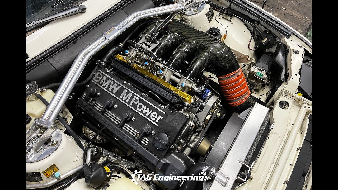 BMW E30 M3 S14B25 DTM Spec run with Ecumaster EMU