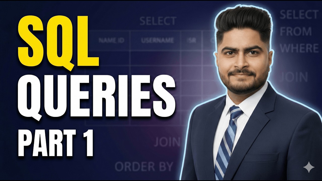 SQL Basic Queries Part 1 | SELECT, WHERE, ORDER BY Explained (Hindi)
