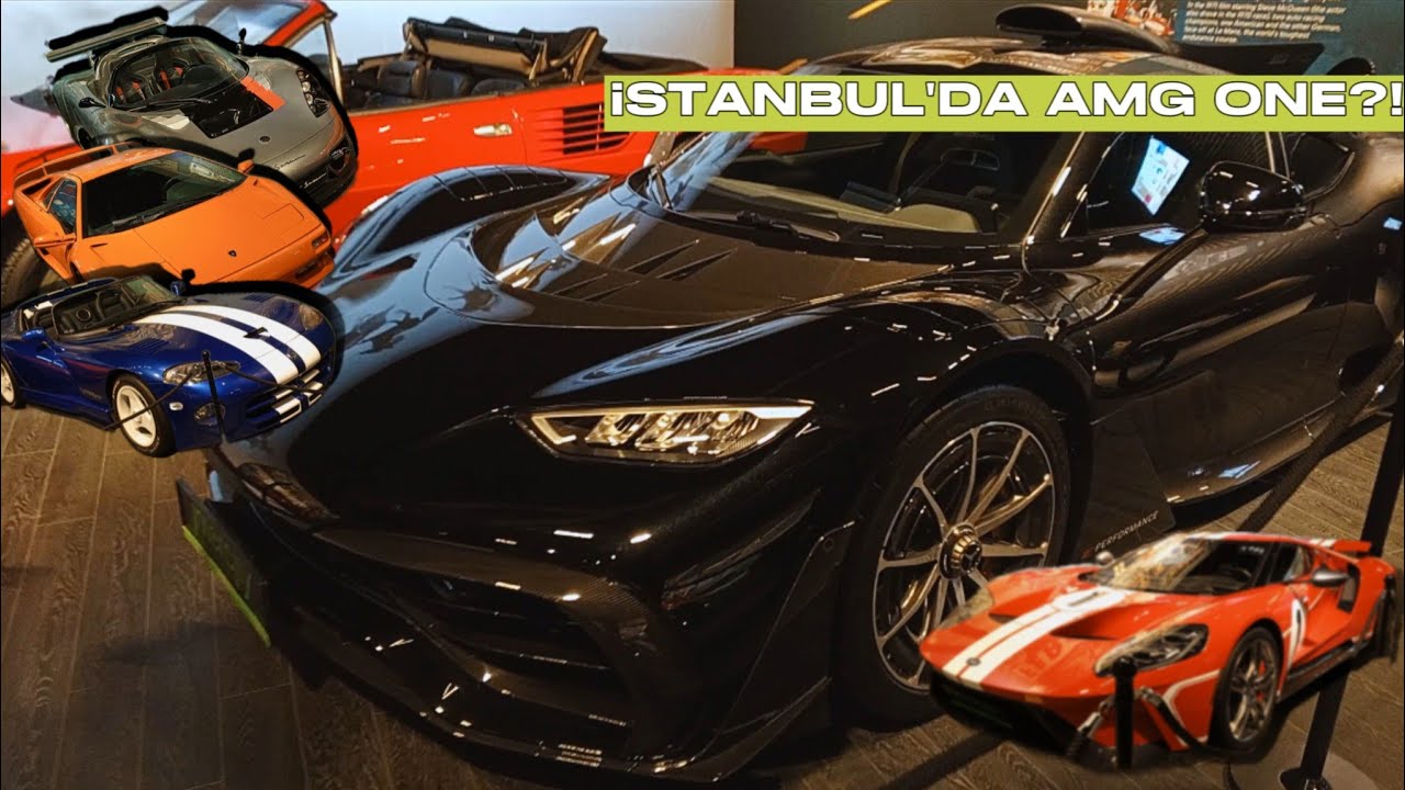 İSTANBUL'DA AMG ONE VE DAHA FAZLASI!-Rahmi Koç Müzesi-VLOG