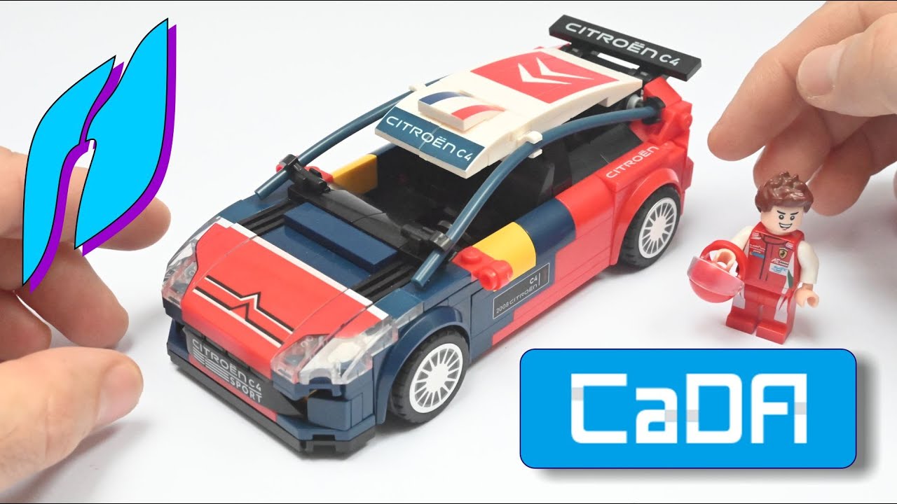 New Arrival - CaDA Bricks Citroen C4 WRC C55033W (Unboxing/Review) #buildingblocks #cada #ruf #toys