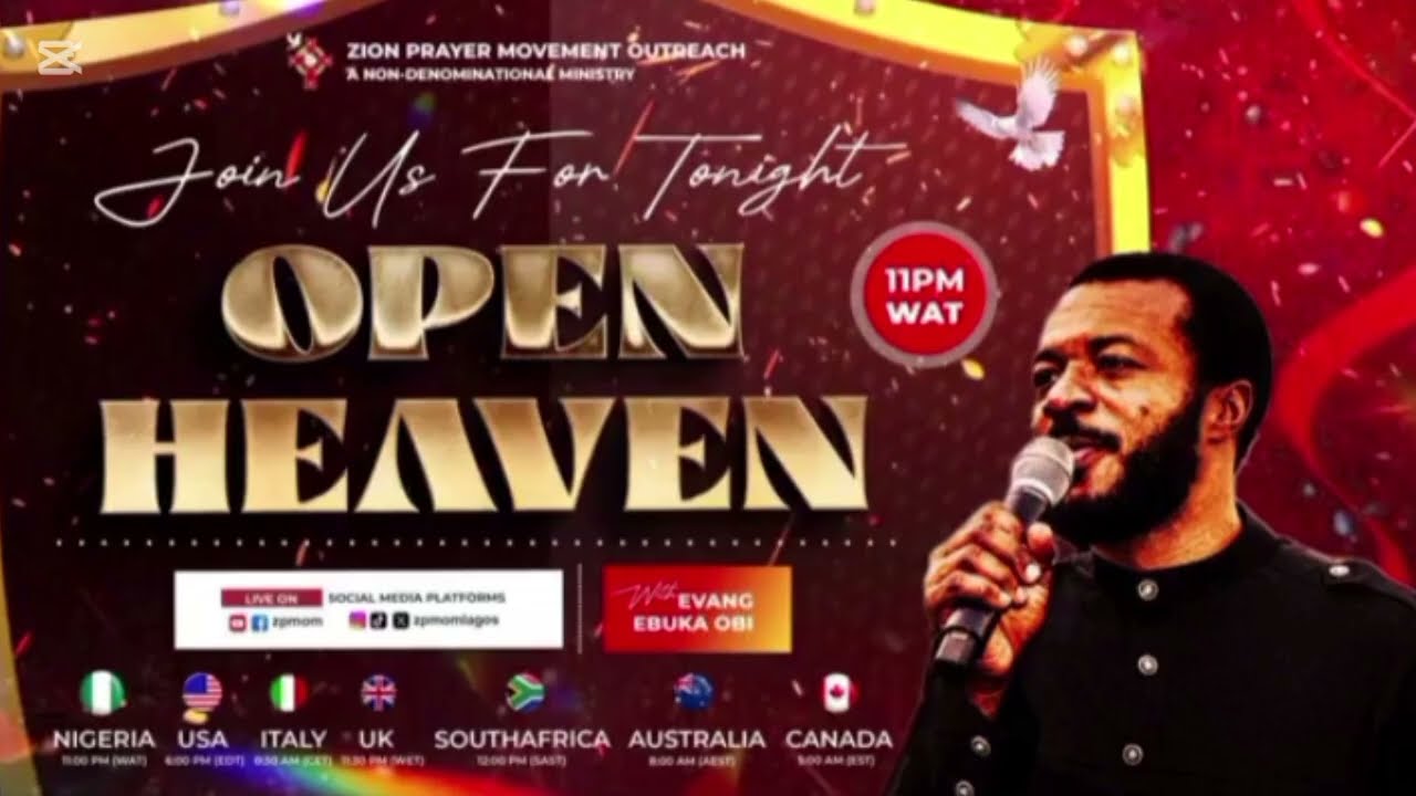 NIGHT OF OPEN HEAVEN 28TH JANUARY 2026 @zionprayermovementoutreach 
