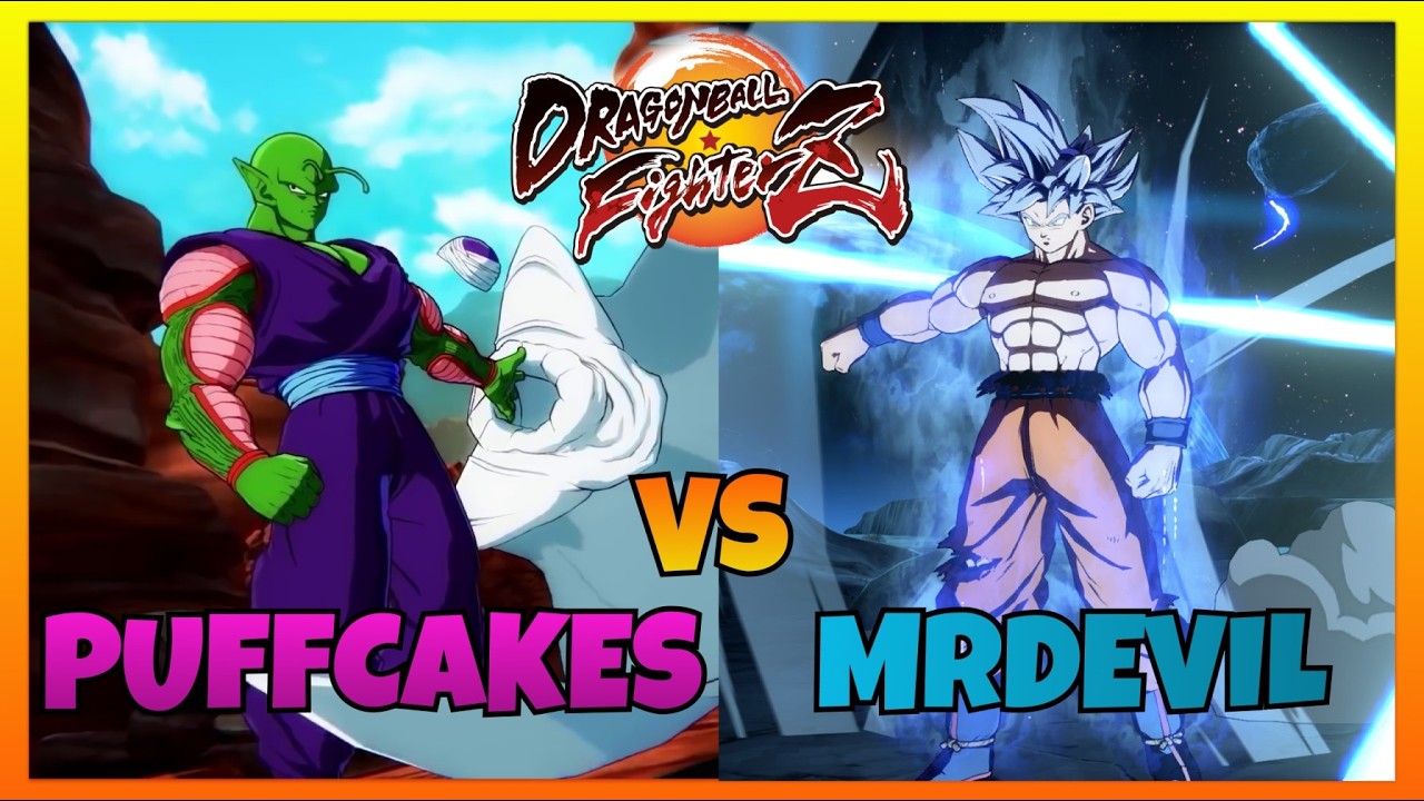 DBFZ - PUFFCAKES vs MRDEVIL gameplays (Kefla, Piccolo, UI Goku vs Gogeta 4, UI Goku, S Broly)